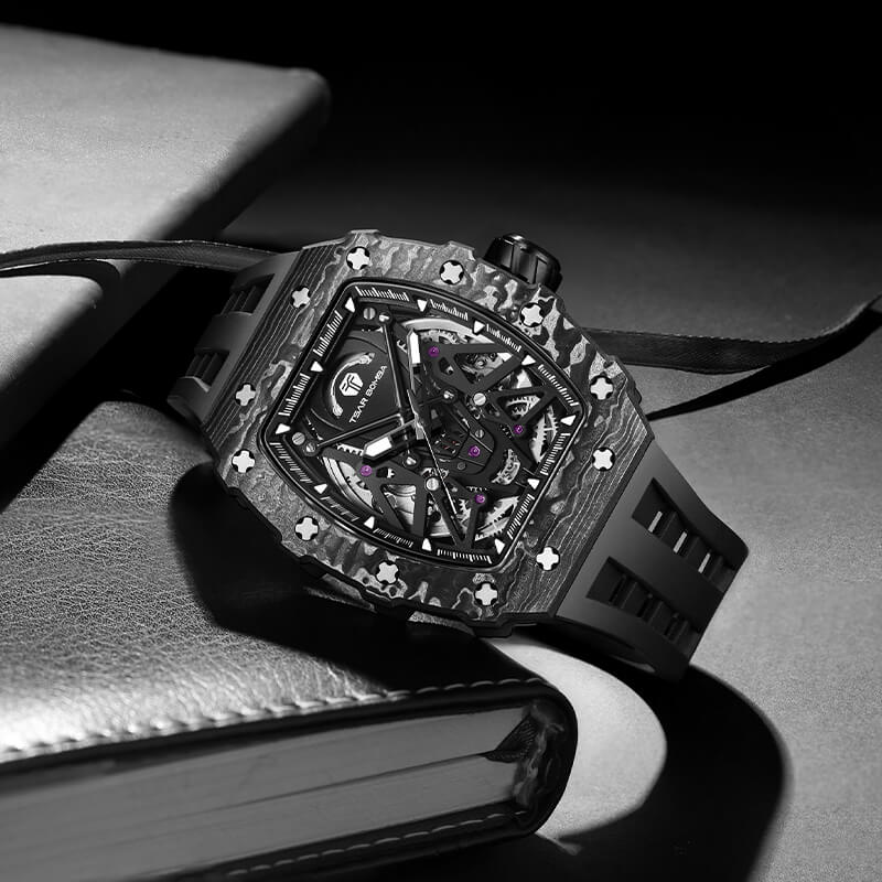 Elemental-Carbon Fiber Automatic Watch TB8207CF(Ship from DE) - Image 13