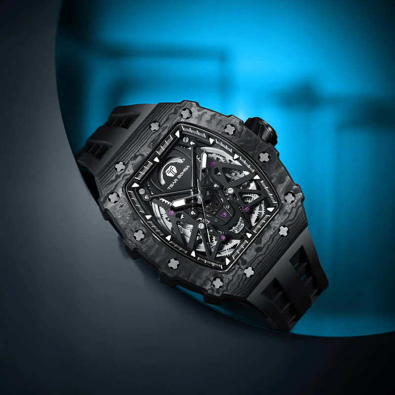 Elemental-Carbon Fiber Automatic Watch TB8207CF(Ship from DE) - Image 14