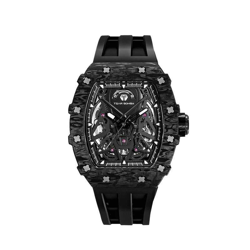Elemental-Carbon Fiber Automatic Watch TB8207CF(Ship from DE) - Image 3
