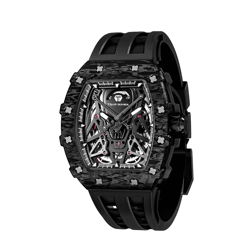 Elemental-Carbon Fiber Automatic Watch TB8207CF(Ship from DE) - Image 4