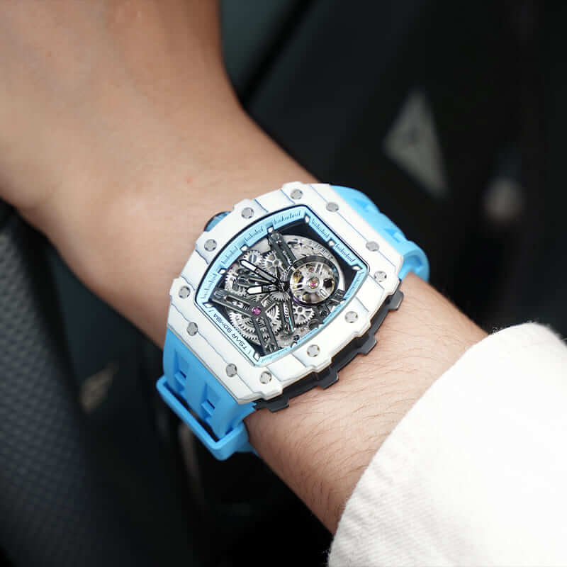Elemental -Carbon Fiber Mechanical Watch TB8208CF - Image 15