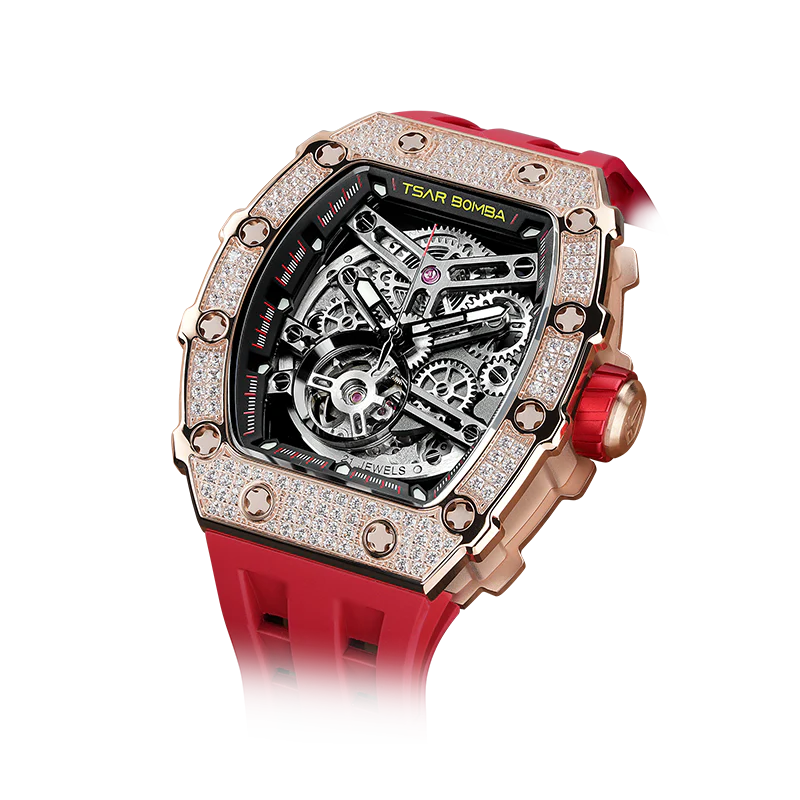 Elemental-Cubic Zirconia Automatic Watch TB8208D(EU)