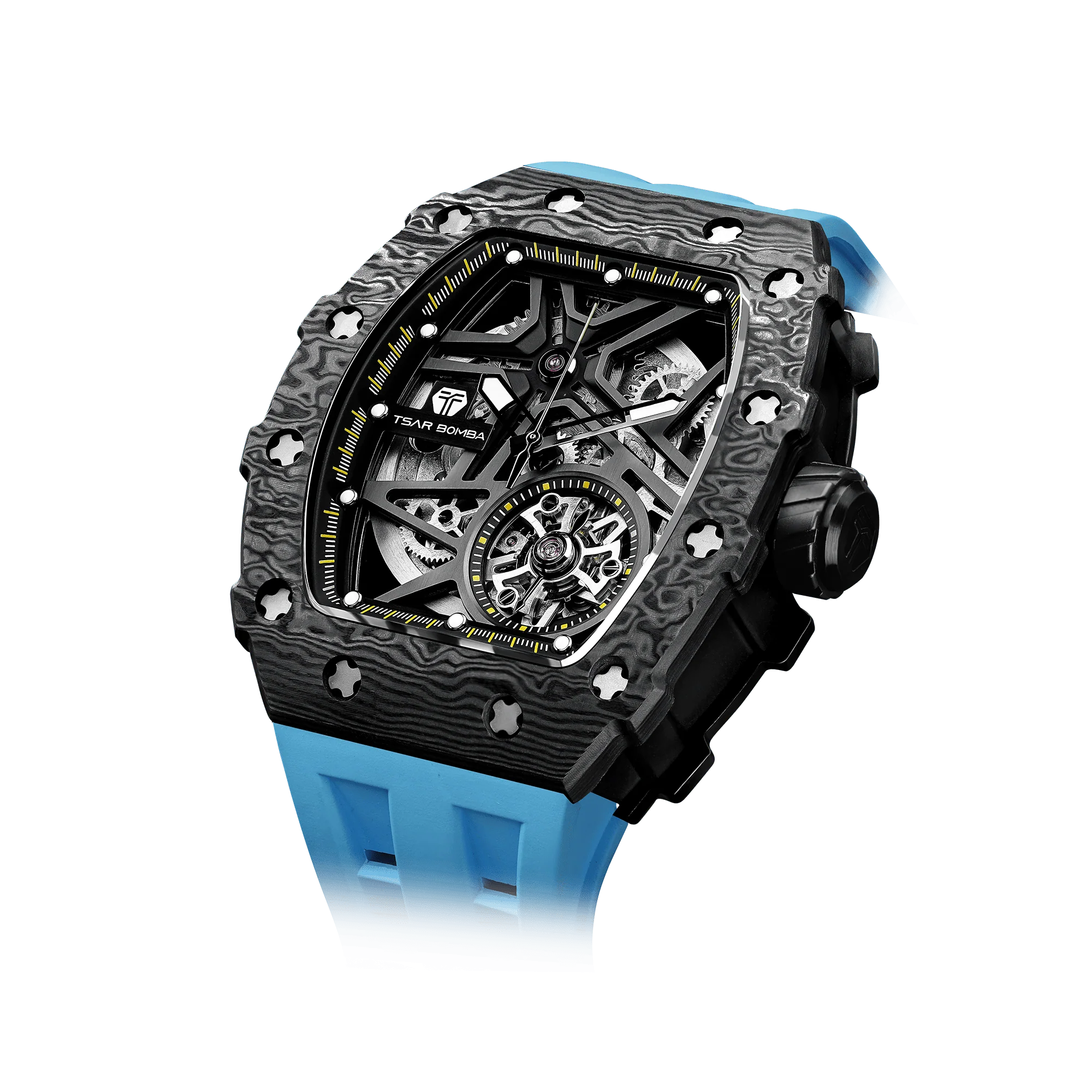 Elemental-Carbon Fiber Automatic Watch TB8209CF - Image 13
