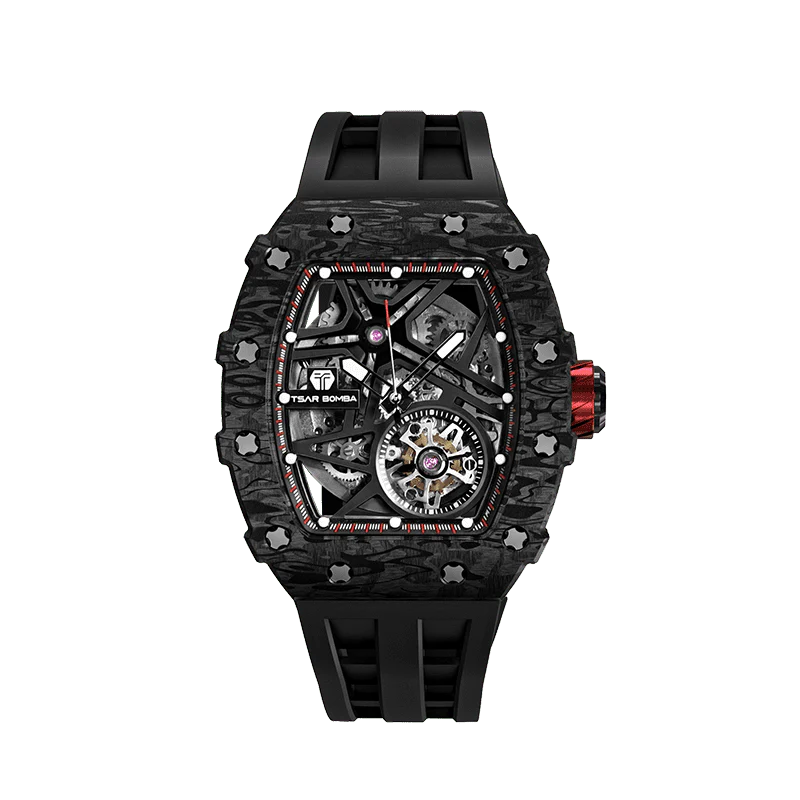 Elemental-Carbon Fiber Automatic Watch TB8209CF - Image 23