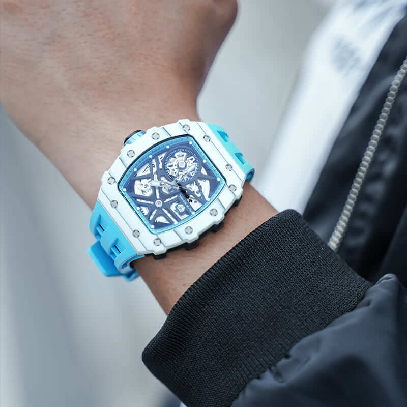 Elemental-Carbon Fiber Automatic Watch TB8209CF - Image 4