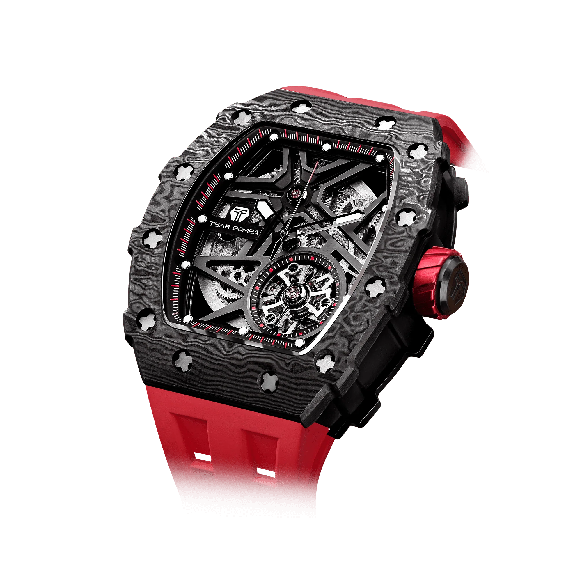 Elemental-Carbon Fiber Automatic Watch TB8209CF - Image 36