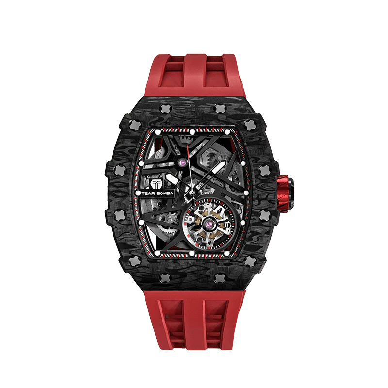 Elemental-Carbon Fiber Automatic Watch TB8209CF - Image 38