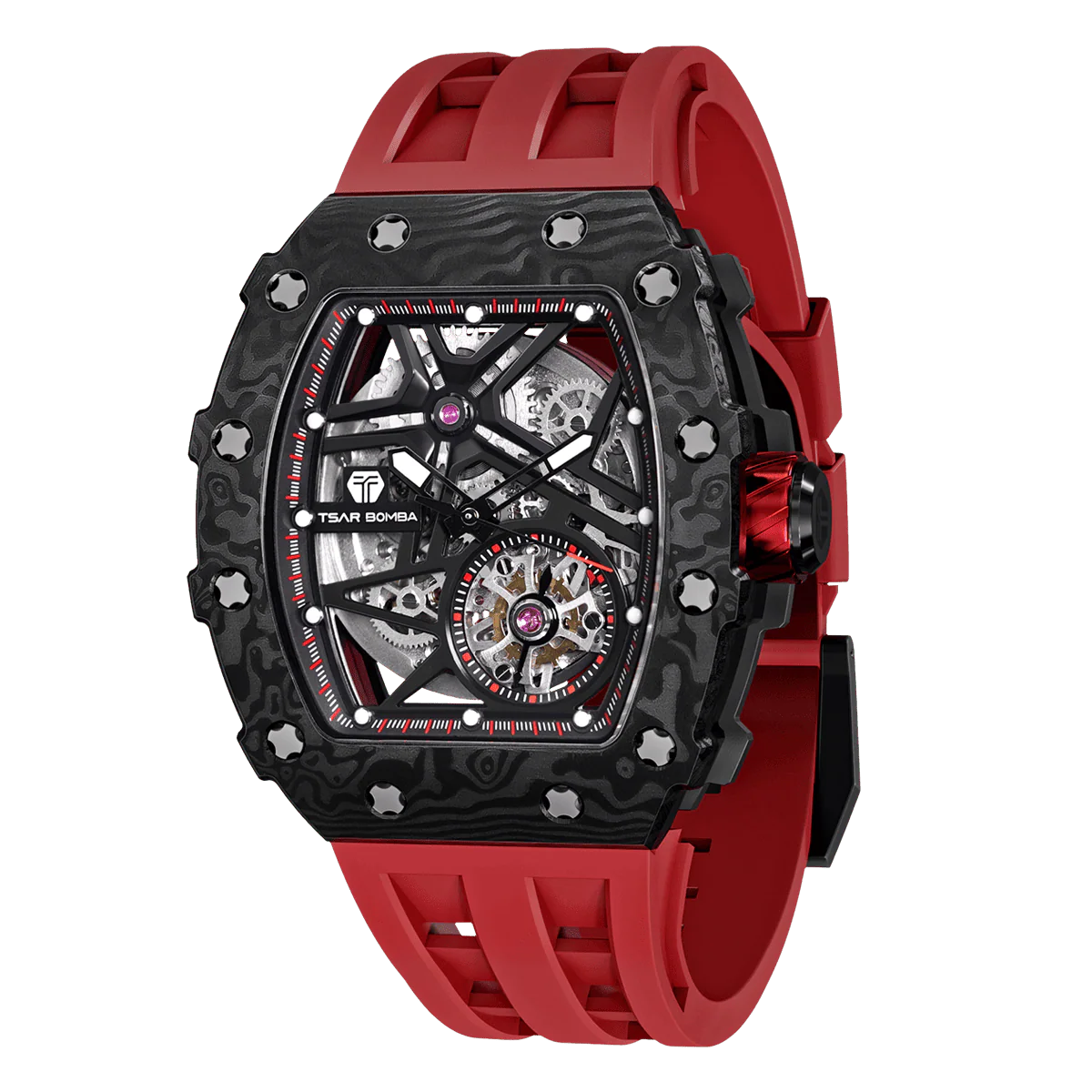Elemental-Carbon Fiber Automatic Watch TB8209CF - Image 39