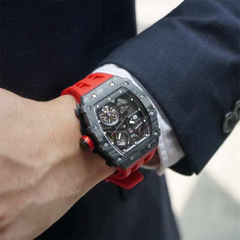 Elemental-Carbon Fiber Automatic Watch TB8209CF - Image 40