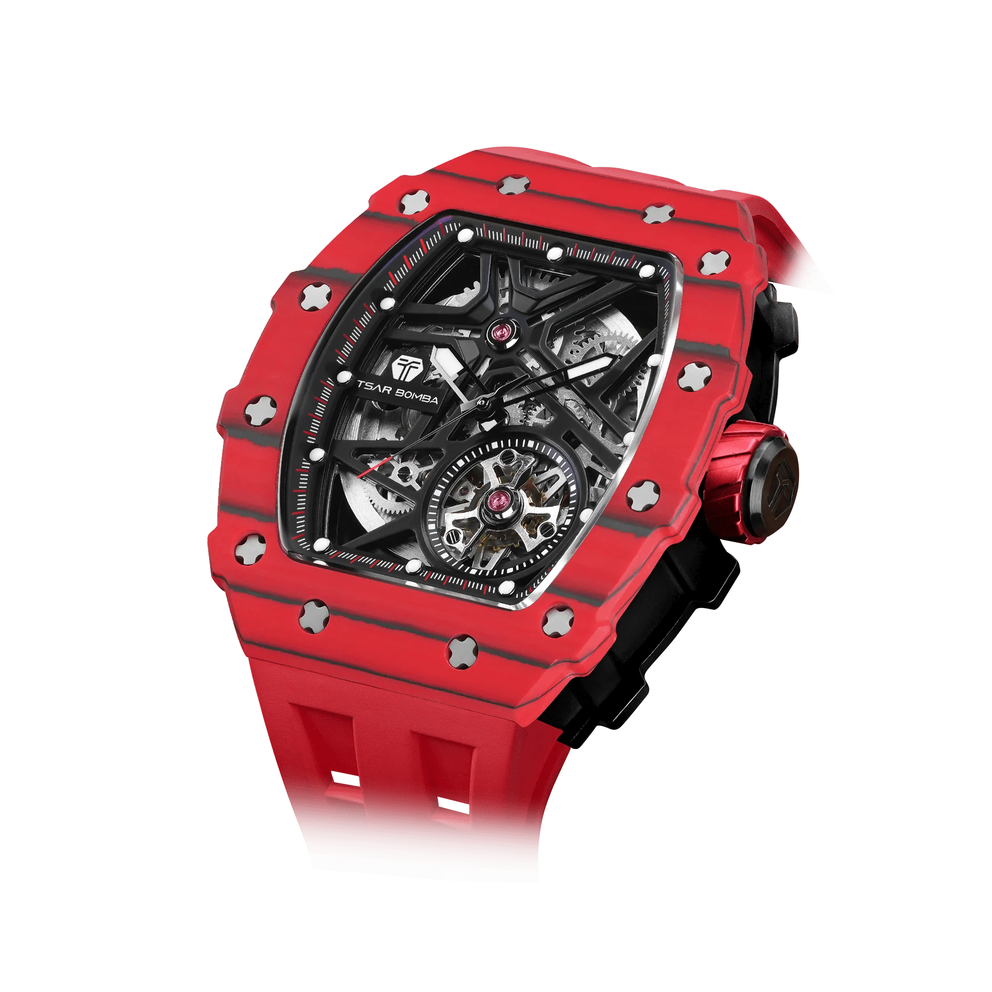 Elemental-Carbon Fiber Automatic Watch TB8209CF - Image 7