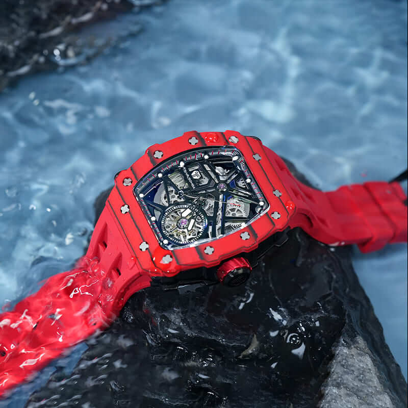 Elemental-Carbon Fiber Automatic Watch TB8209CF - Image 12