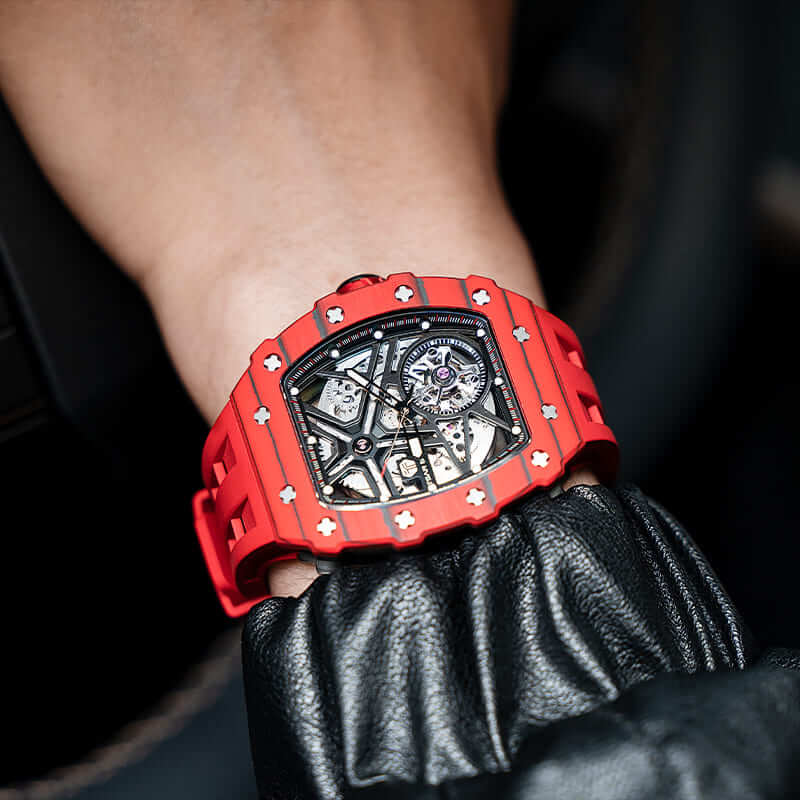 Elemental-Carbon Fiber Automatic Watch TB8209CF - Image 10