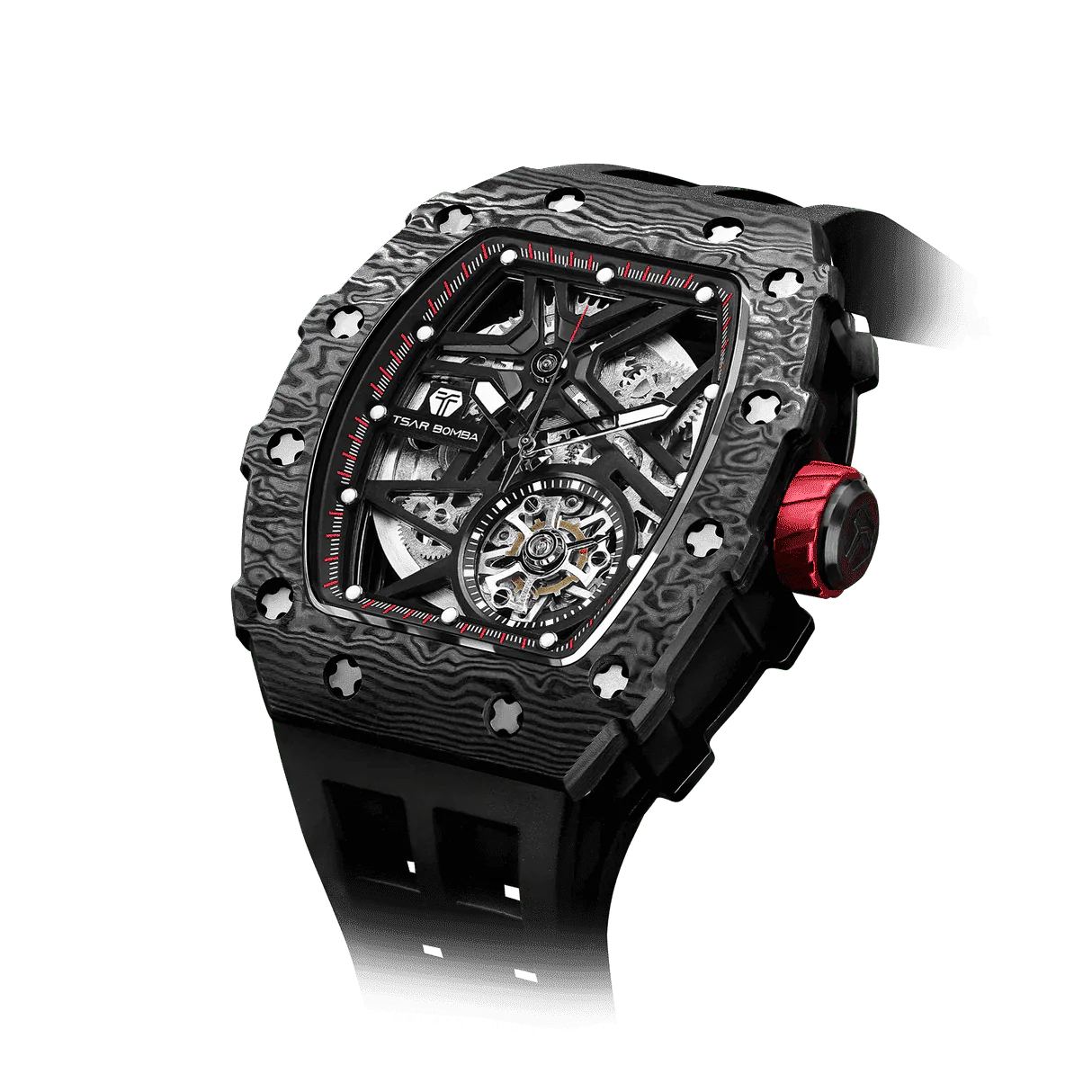 Elemental-Carbon Fiber Automatic Watch TB8209CF - Image 21