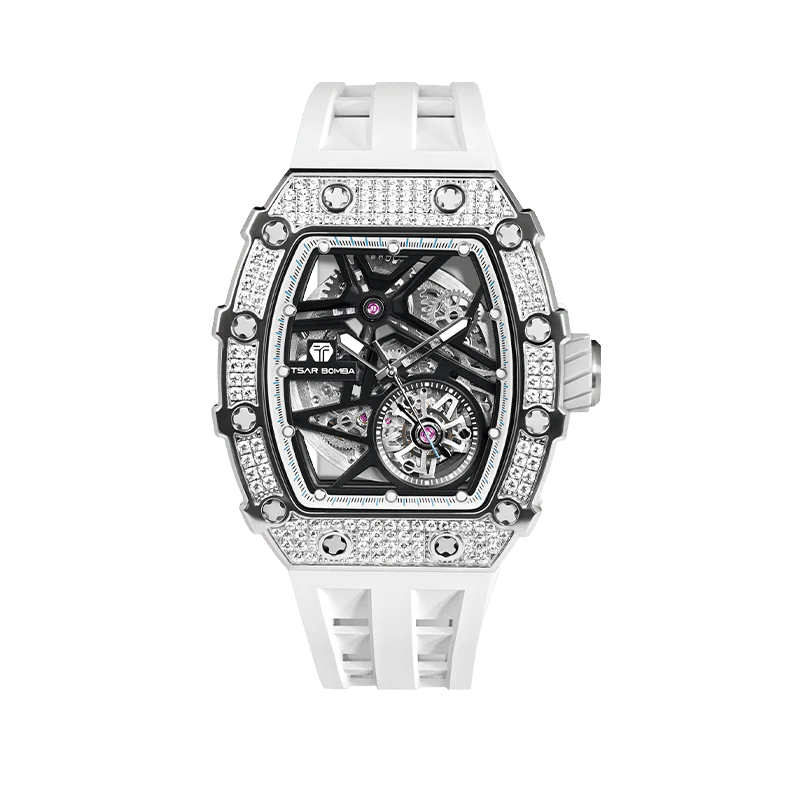Elemental-Cubic Zirconia Automatic Watch TB8209D(US) - Image 3