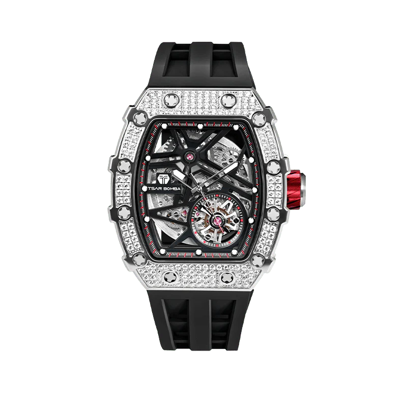 Elemental-Cubic Zirconia Automatic Watch TB8209D(US) - Image 5