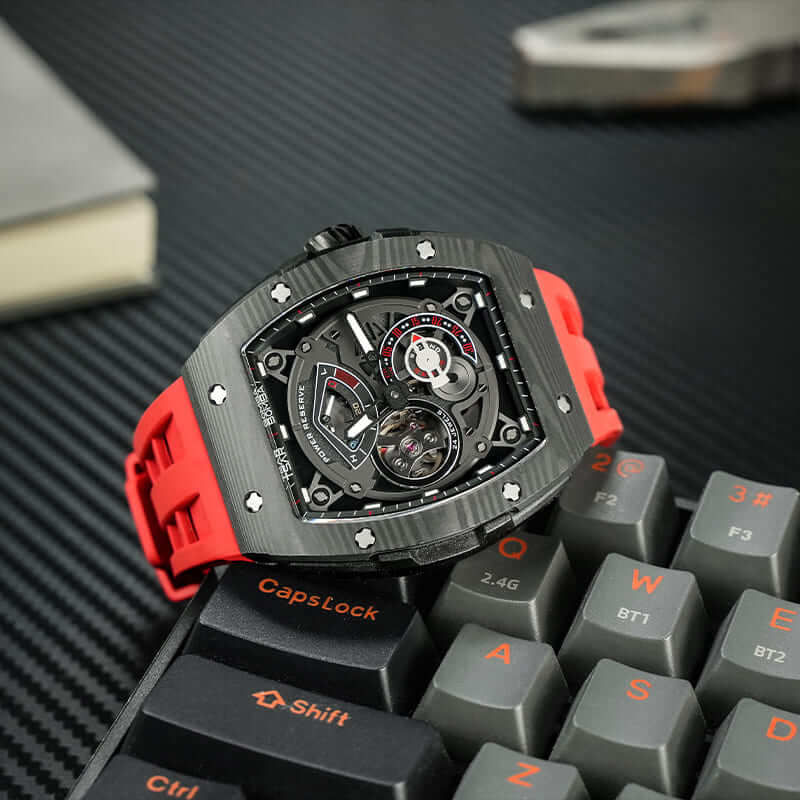 Elemental-Carbon Fiber Automatic Watch TB8210CF - Image 13