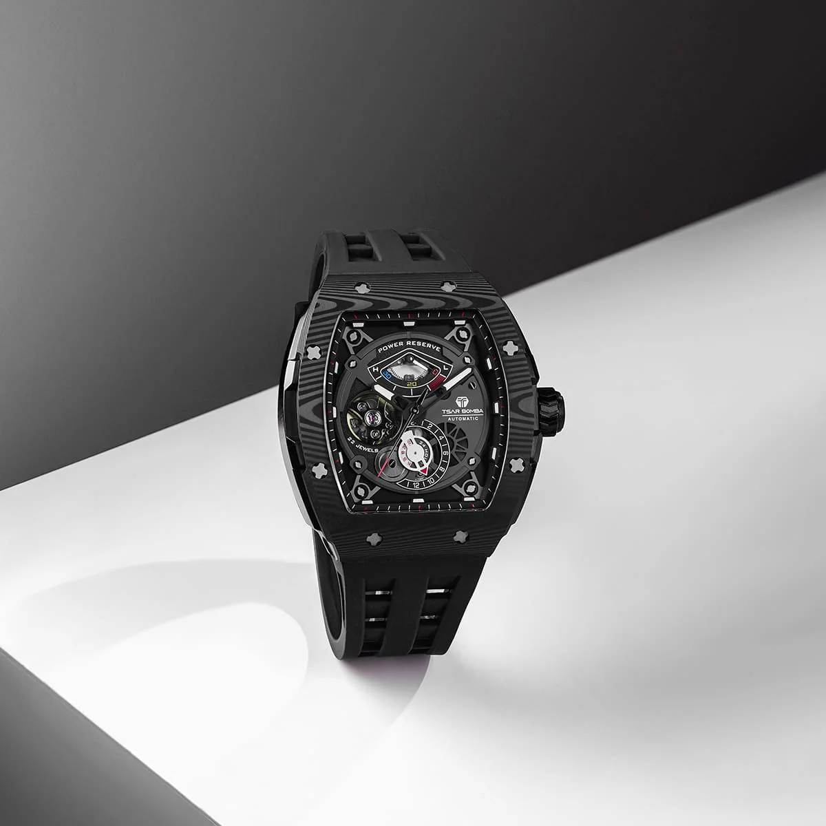 Elemental-Carbon Fiber Automatic Watch TB8210CF - Image 20