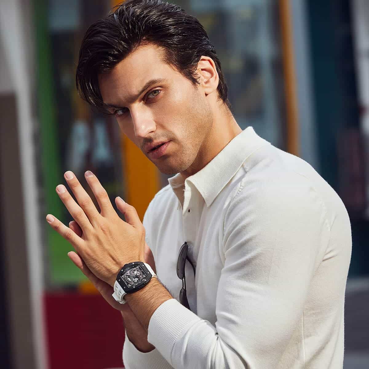 Elemental-Carbon Fiber Automatic Watch TB8210CF - Image 5