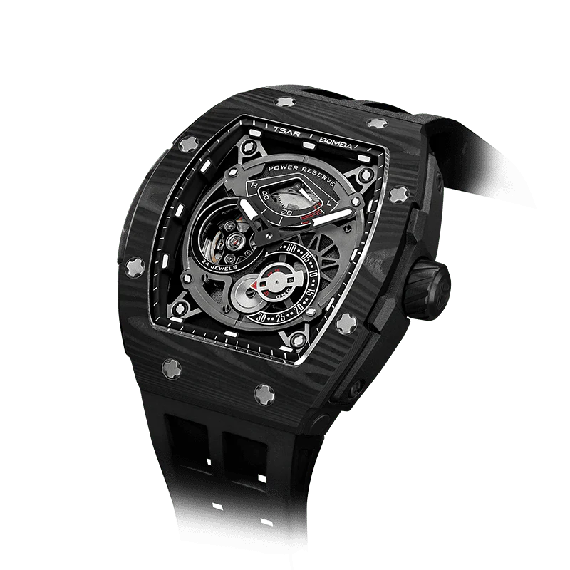 Elemental-Carbon Fiber Automatic Watch TB8210CF(US) - Image 8